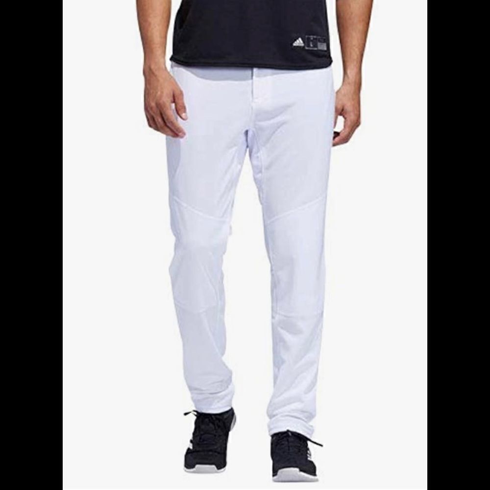 Adidas White Diamond King Elite Open Hem Baseball Pant sz XL